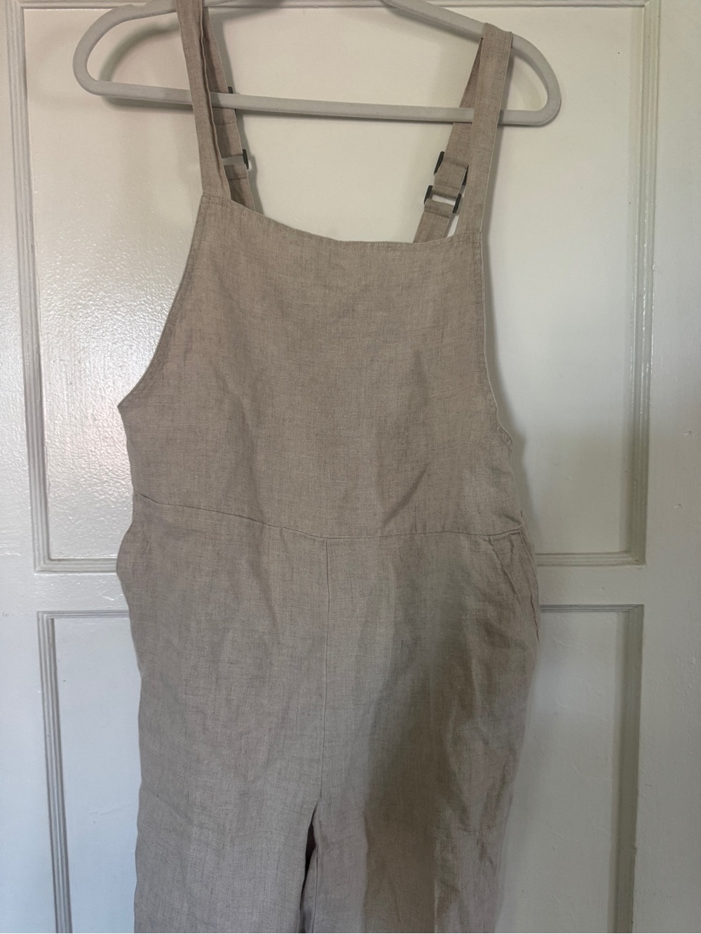 Eileen Fisher 100% Organic Linen Overalls